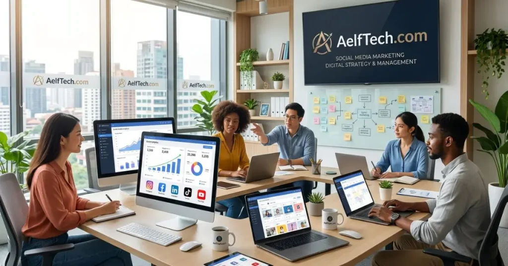 Social Media Marketing AelfTech.com: Full Guide - Biz Trends