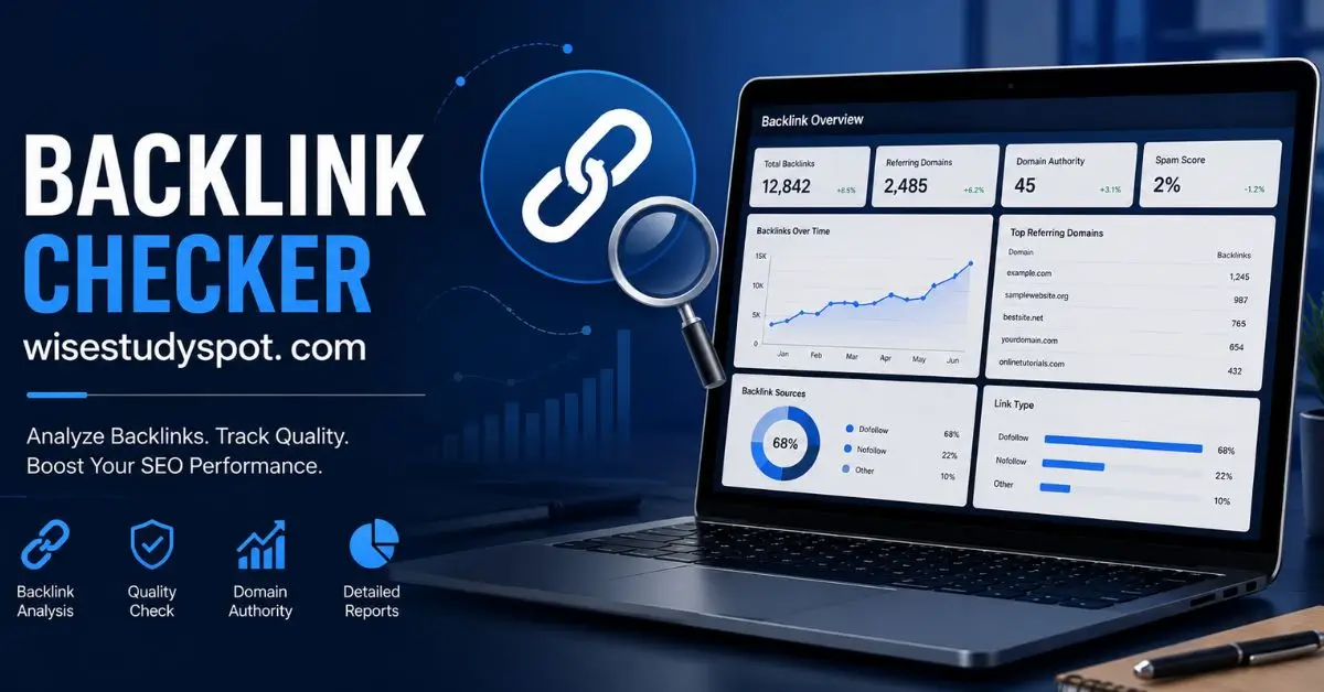 Backlink Checker WiseStudySpot. Com - Biz Trends