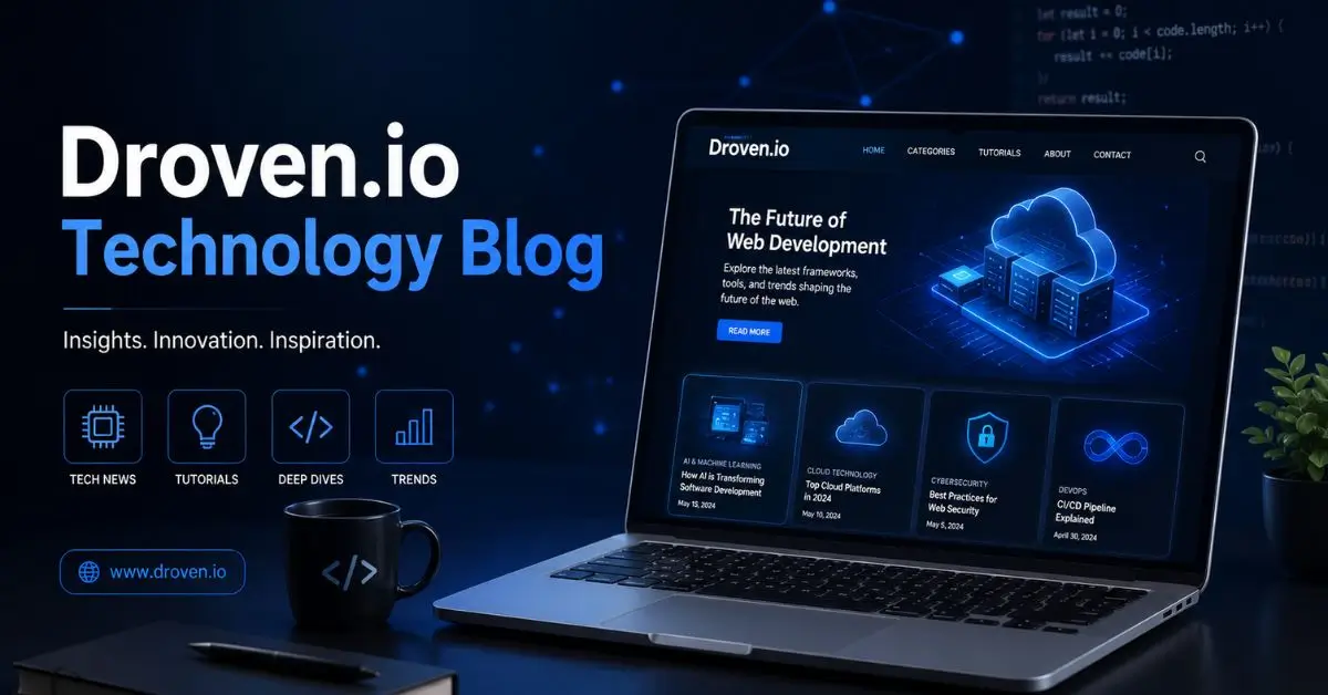 Droven.io Technology Blog: What It Covers and Why - Biz Trends