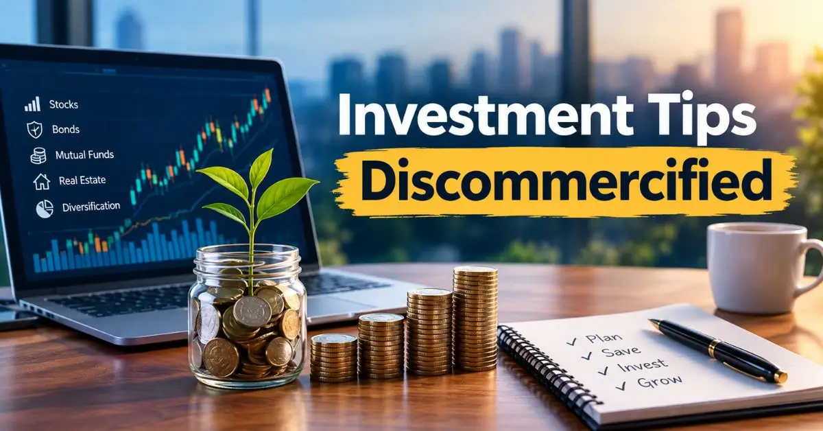 Investment Tips Discommercified: Build Real Wealth